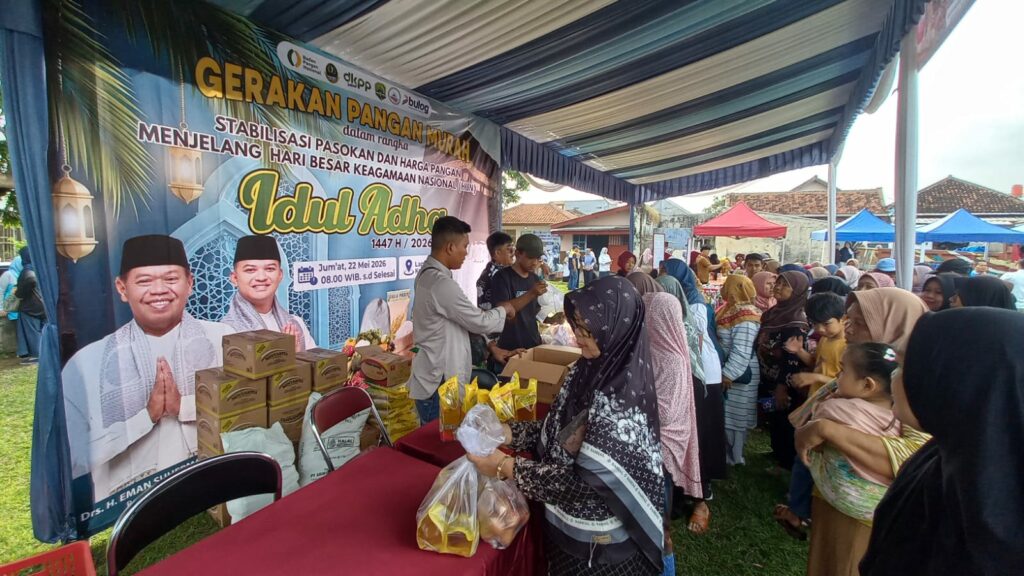 Jaga Stabilitas Harga Menjelang Idul Adha, Pemkab Majalengka Gelar Gerakan Pangan Murah