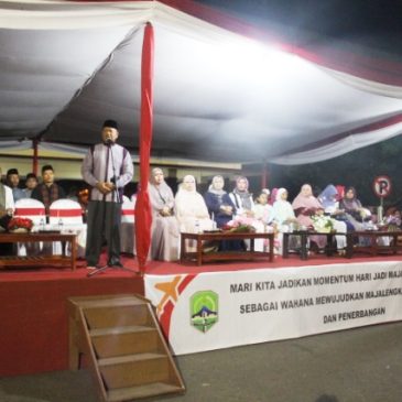 Bupati Buka Acara Pawai Mapag Ramadhan 1438H dan Festival Obrog-obrog