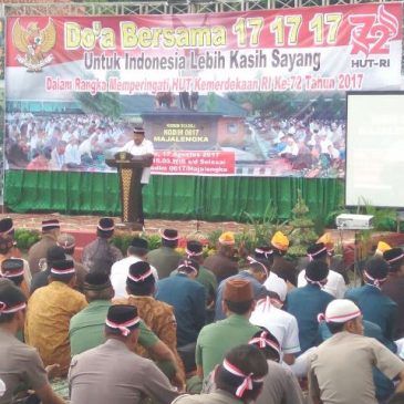 Bupati Hadiri Muroja’ah dan Doa Bersama Kodim 0617/ Majalengka