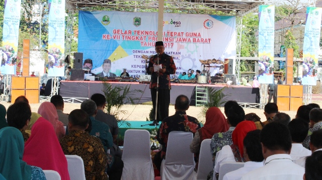 Bupati Hadiri Pembukaan Pameran Teknologi Tepat Guna VII Tingkat Provinsi Jawa Barat