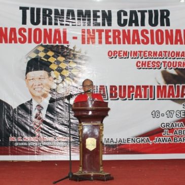 Sekda Buka Open Tournament Catur Bupati Cup 2017