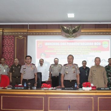 Wakil Bupati Hadiri MoU Pencegahan Bahaya Penyalahgunaan Narkoba Dimasukan Dalam Mata Pelajaran PJOK