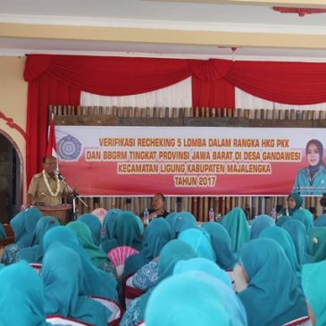 Bupati Majalengka Hadiri Monev 10 Program PKK dan Recheking 5 Lomba Tingkat Provinsi Jawa Barat Tahun 2017