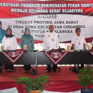 Bupati Hadiri Verifikasi Program Peningkatan Peran Wanita Menuju Keluarga Sehat Sejahtera (P2WKSS)