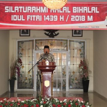 Bupati Hadiri Silturahmi Halal Bihalal Idul Fitri 1439 H/ 2018 M