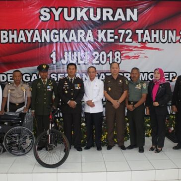 Wakil Bupati Majalengka Hadiri Syukuran HUT Bhayangkara Ke-72 Tahun 2018