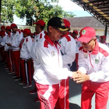 PLT Bupati Majalengka Lepas Kontingen PORPEMDA XIV dan PORSENITAS Tahun 2018