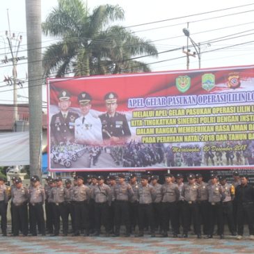 Wakil Bupati Hadiri Apel Gelar Pasukan Operasi Lilin Lodaya 2018