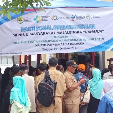 Dinas Kesehatan Gelar Bakti Sosial Operasi Katarak