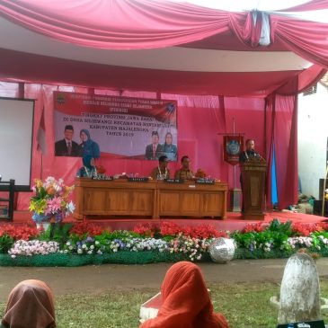 Bupati Hadiri Verifikasi Program P2WKSS Tingkat Provinsi Jawa Barat Tahun 2019