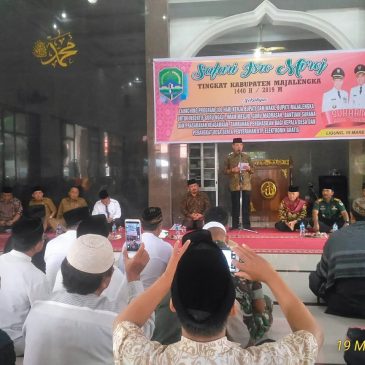 Bupati Majalengka Safari Isra Mi’raj di Kecamatan Ligung dan Sumberjaya