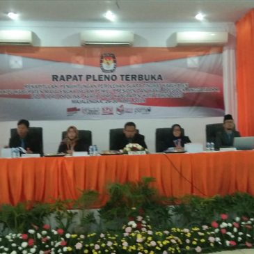 KPU Majalengka Gelar Rekapitulasi Penghitungan Pemilu 2019