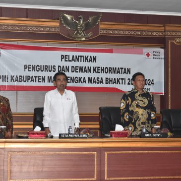 Wabup Hadiri Pelantikan Pengurus dan Dewan Kehormatan PMI Masa Bhakti 2019-2024