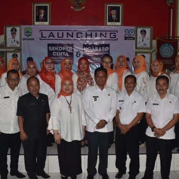 Wabup Launching Program Sekoper Cinta dan Ngabaso