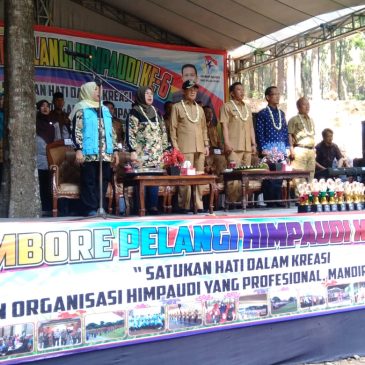 Bupati Buka Jambore Pelangi Himpaudi Ke-6  Tahun 2019