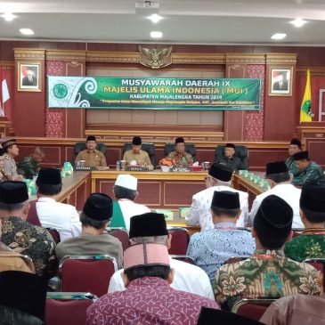 Bupati Buka Musda IX MUI Kabupaten Majalengka