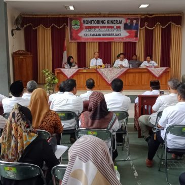 Bupati Monitoring Pengelolaan PBB-P2 di Kecamatan Sumberjaya