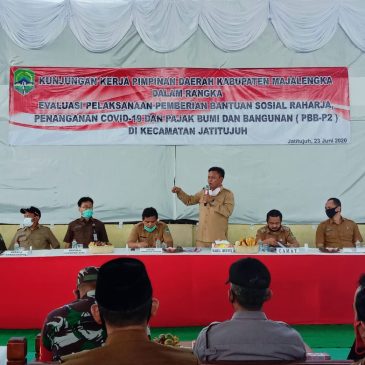 Wakil Bupati Lakukan Kunjungan Kerja ke Kecamatan Jatitujuh