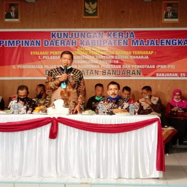 Sekretaris Daerah Kab.Majalengka Lakukan Kunjungan Kerja ke Kecamatan Banjaran