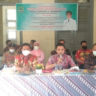 Wakil Bupati melakukan Kunjungan Kerja ke Kecamatan Jatiwangi