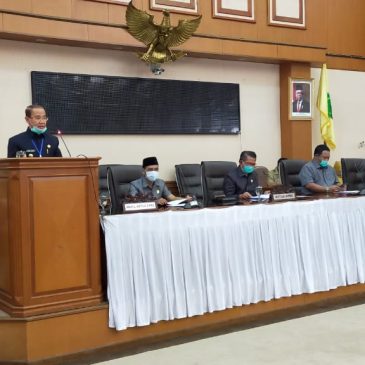 Bupati Hadiri Rapat Paripurna DPRD LKPJ 2019