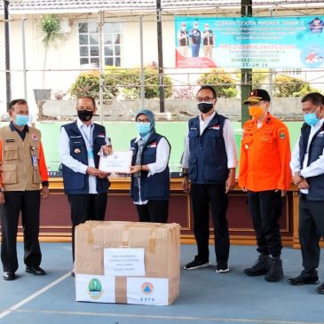 Bupati Hadiri Kegiatan Gebrak Sejuta Masker Tahap 2