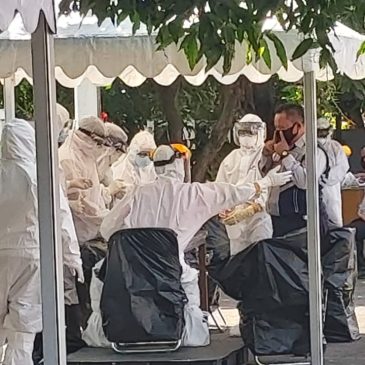 Dinas Kesehatan Melakukan SWAB Masif Kepada 180 Orang