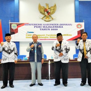 Bupati Buka Konferensi Kabupaten (Konkab) PGRI Majalengka Tahun 2020