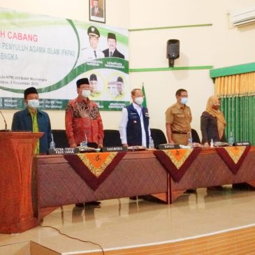 Bupati Hadiri Muscab Forum Komunikasi Penyuluh Agama Islam