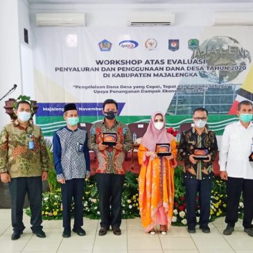 Wakil Bupati Hadiri Workshop Evaluasi Penyaluran Dan Penggunaan Dana Desa Tahun 2020 Di Kab.Majalengka