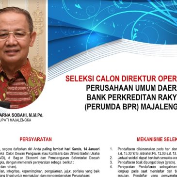 Seleksi Calon Direktur Operasional Perumda BPR Majalengka