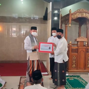 Bupati Lakukan Safari Rajab 1442 H di Masjid Al-Ishlah Kecamatan Talaga