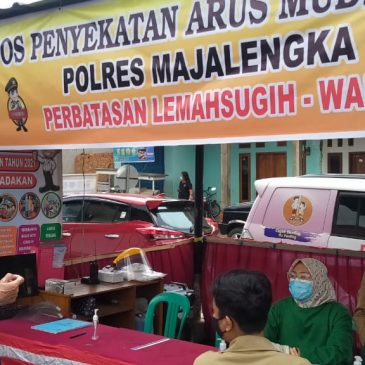Bupati Tinjau 11 Titik Pos Checkpoint di Wilayah Majalengka