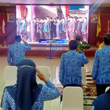 Pemkab Majalengka Laksanakan Upacara Hari Kebangkitan Nasional Ke-113 Tahun 2021 Secara Virtual
