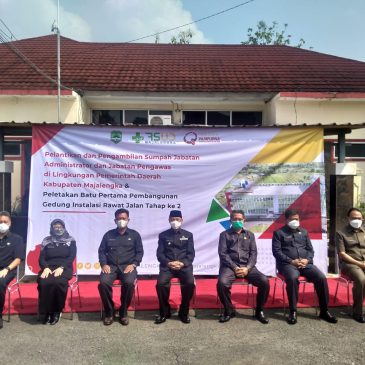Bupati Lantik 4 Pejabat di lingkungan Pemkab Majalengka