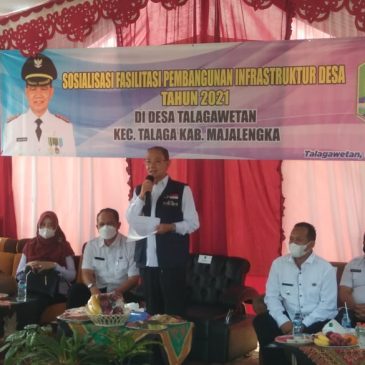 Pemkab Majalengka Gulirkan Program Padat Karya Untuk Menigkatkan Perekonomian Desa