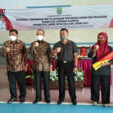 41 Desa Dapat Bantuan Rehab Lapang Volly Ball dan Sepak Bola