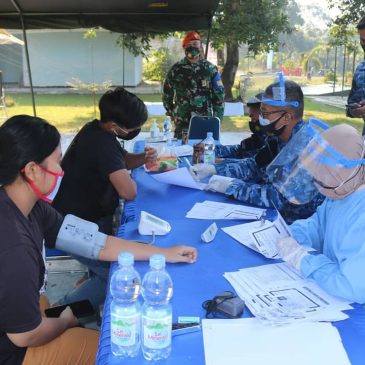 Lanud Sugiri Sukani Majalengka Kembali Lakukan Serbuan Vaksinasi Kepada Masyarakat