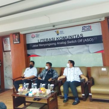 Wakil Bupati Hadiri Sosialisasi “Jawa Barat Menyongsong Analog Switch Off (ASO)”