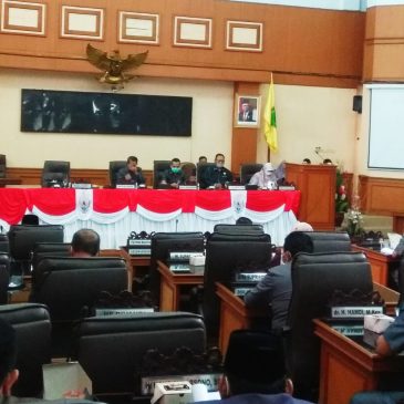 Wakil Bupati Sampaikan Raperda APBD Kab.Majalengka Tahun 2022
