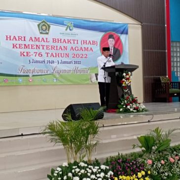 Refleksi Peringatan HAB Kementerian Agama Ke-76 Tahun 2022 Tingkat Kab.Majalengka