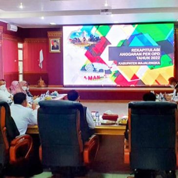 Bupati Pimpin Rakor Pemerintahan Kab.Majalengka Tahun 2022