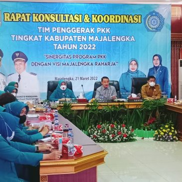 TP-PKK Kab.Majalengka Gelar Rakon dan Rakor PKK Tahun 2022