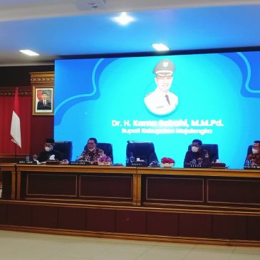 Bupati Hadiri Pelantikan Pengurus Ikatan Cendekiawan Muslim se-Indonesia (ICMI) Organisasi Daerah Majalengka Periode 2022-2027