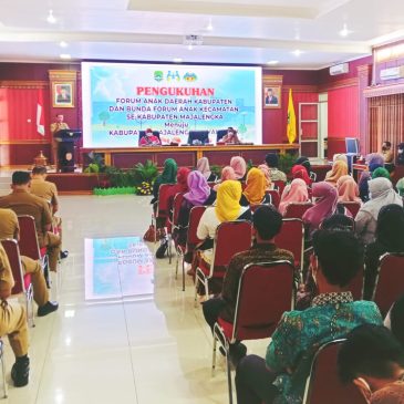 Forum Anak Daerah dan Bunda Forum Anak Kecamatan se-Kab.Majalengka, Resmi Dikukuhkan