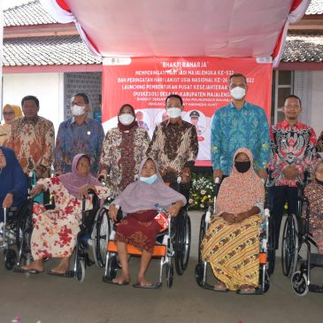 Dinsos Kab.Majalengka Selenggarakan Bhakti Raharja dan Launching Pembentukan Pusat Kesejahteraan Sosial (Puskesos) Desa Se-Kab.Majalengka