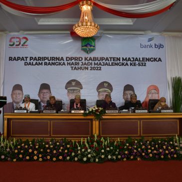 Rapat Paripurna Istimewa DPRDPuncak Peringatan Hari jadi Majalengka ke-532