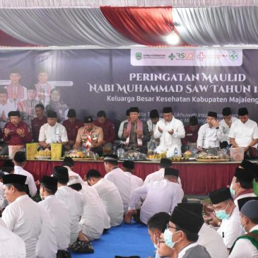 Dinkes Majalengka Peringati Maulid Nabi Muhammad SAW dengan Berbagi Santunan