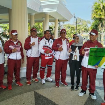 Bupati Majalengka Lepas Kontingen Porprov 2022