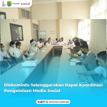 Diskominfo Selenggarakan Rapat Koordinasi Pengelolaan Media Sosial